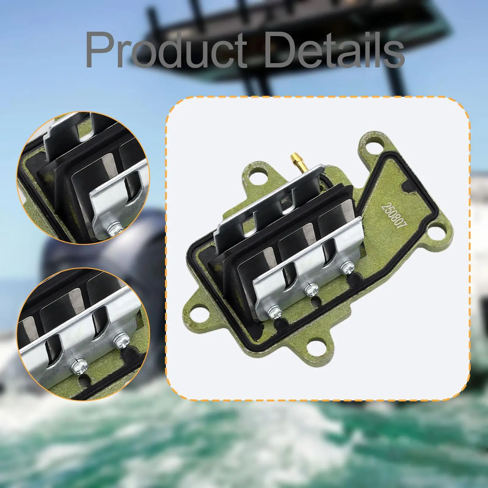 مجموعة صمام السحب 63 واط-13610-00 استبدال المعادن لياماها 15fmh 2 السكتة الدماغية 15HP ملحقات المحرك الخارجي المهنية