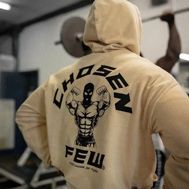 

Muscle Belief Fitness Long-sleeved Sweatshirt Male Brother Basketball Outdoor Running Training Sports Casual Pullover Hoodie