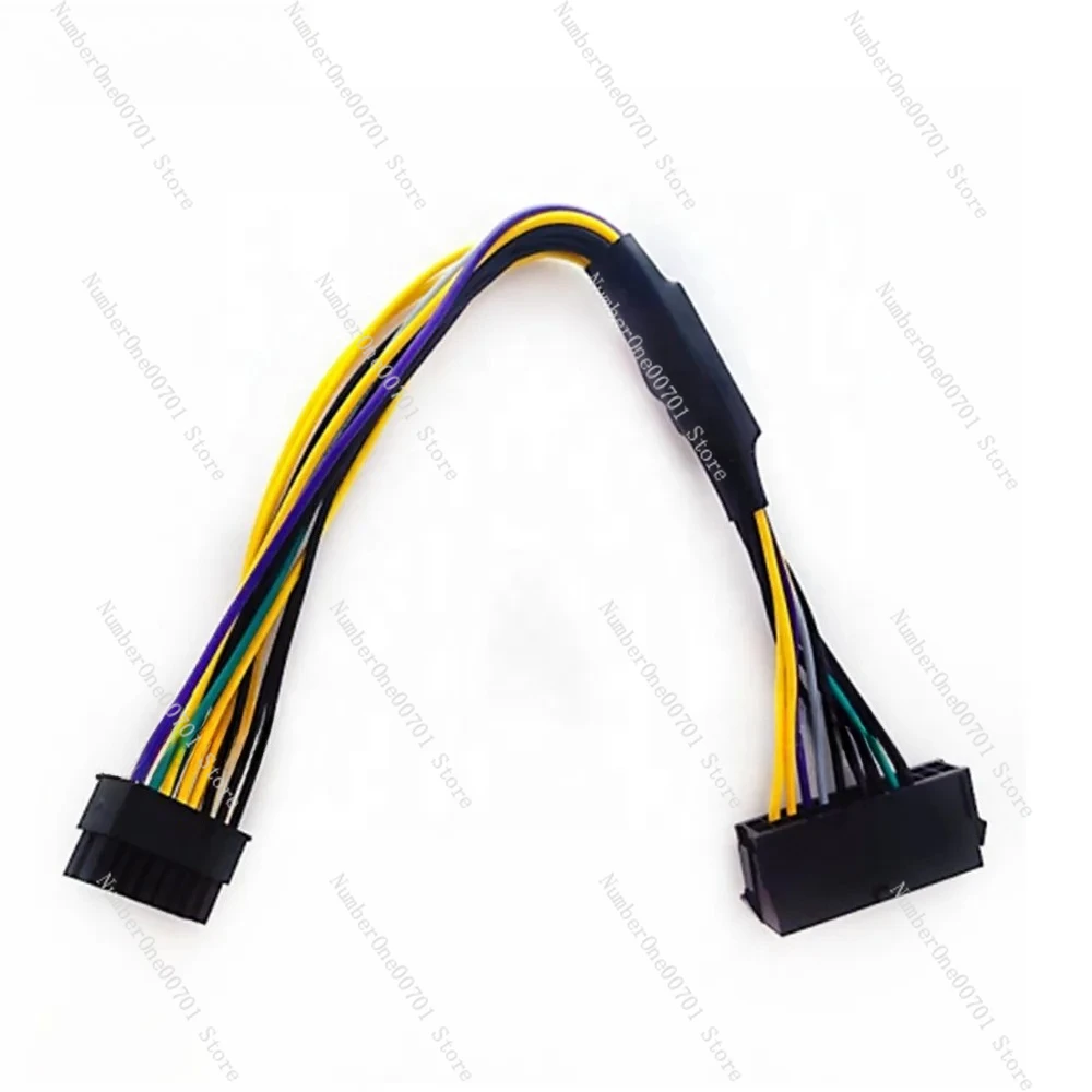 PSU ATX 24Pin to 16Pin Power Supply Adapter Cable 18awg 30CM for  Motherboard