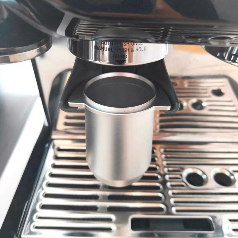 كوب جرعات القهوة لسلسلة 8 من الفولاذ المقاوم للصدأ كوب جرعات القهوة مسحوق المغذية، لكوب جرعات ماكينة الإسبريسو 53 مم 870