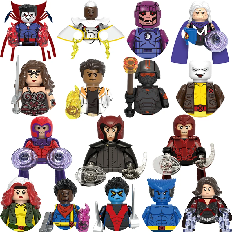 Magneto  Bricks GH0519-0528 Gambit For Toys Gifts Doctor Doom New Mini Action Figures Children Building Blocks For Party Gifts