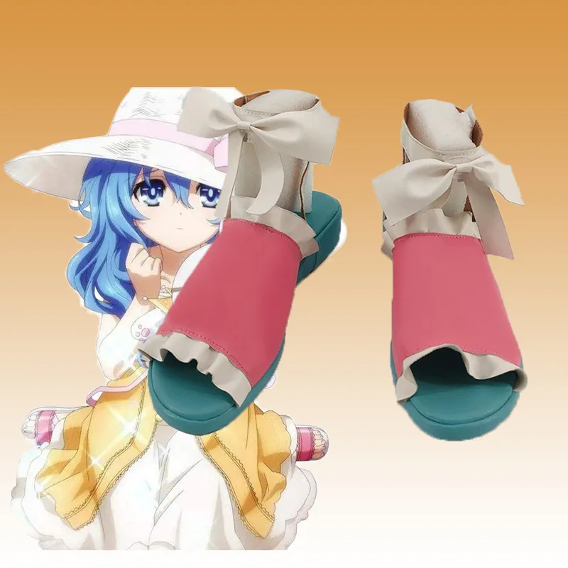 Yu Cosplay Store Date A Live Yoshino-zapatos de Cosplay para hombres y mujeres, preciosos disfraces, accesorios para fiesta de Halloween