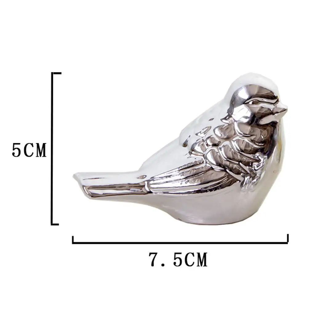 Modern Bird Figure Figure Ceramic Figure Bird Ornament Figure,
