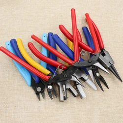 Multifunction Split Ring Opener Pliers Jewelry Beading Crimping Crimper Pliers Tool With Mini Diagonal Pliers DIY Hand Tools