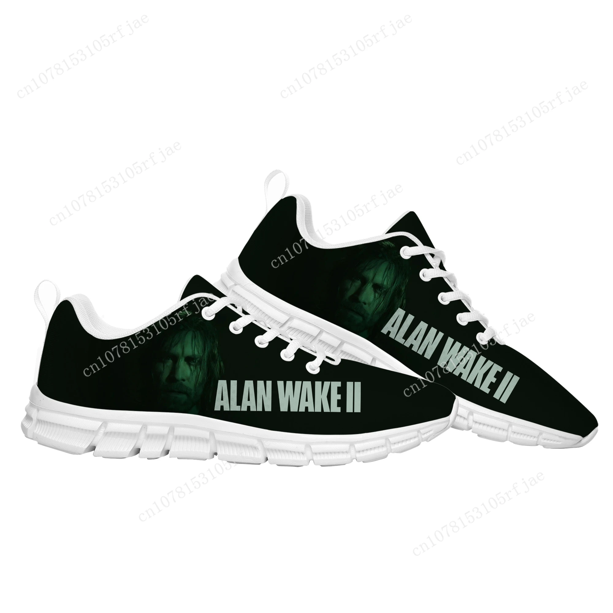 Alan Wake2 Sports Custom Shoes High Quality Hot 3D Game Mens Womens Teenager Fashion Sneaker Tailor Made Couple Built Shoes