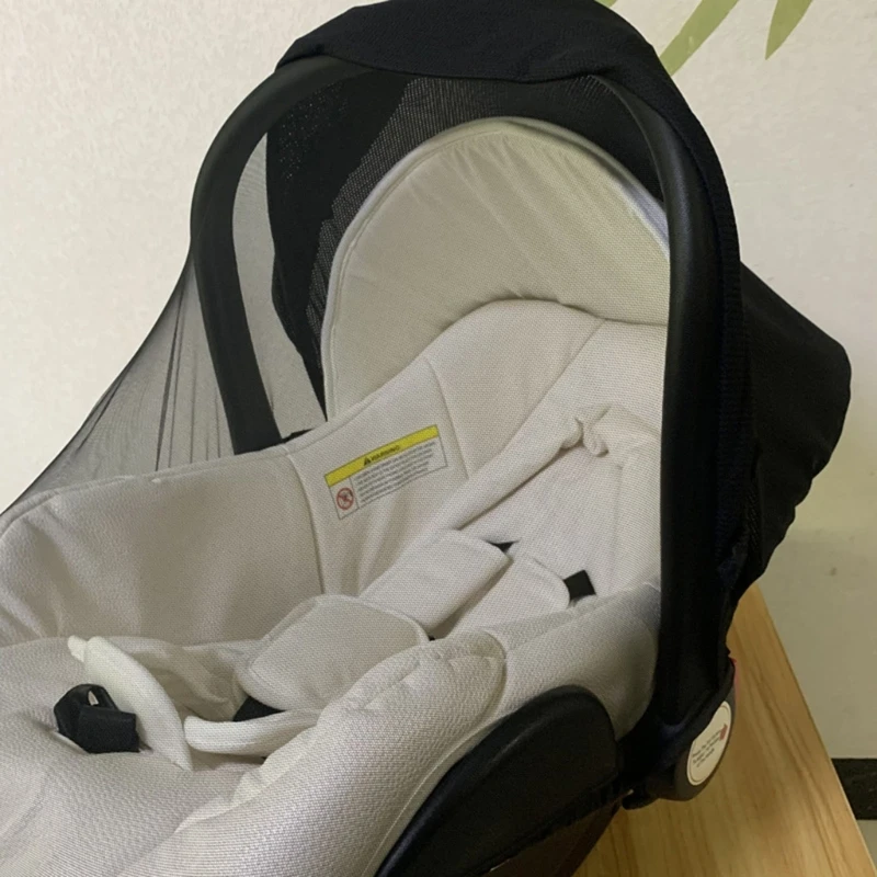 Kid's atualizado Windproof Carriage Sombra, Stroller Pára, Cubra Carrinhos, Capuz