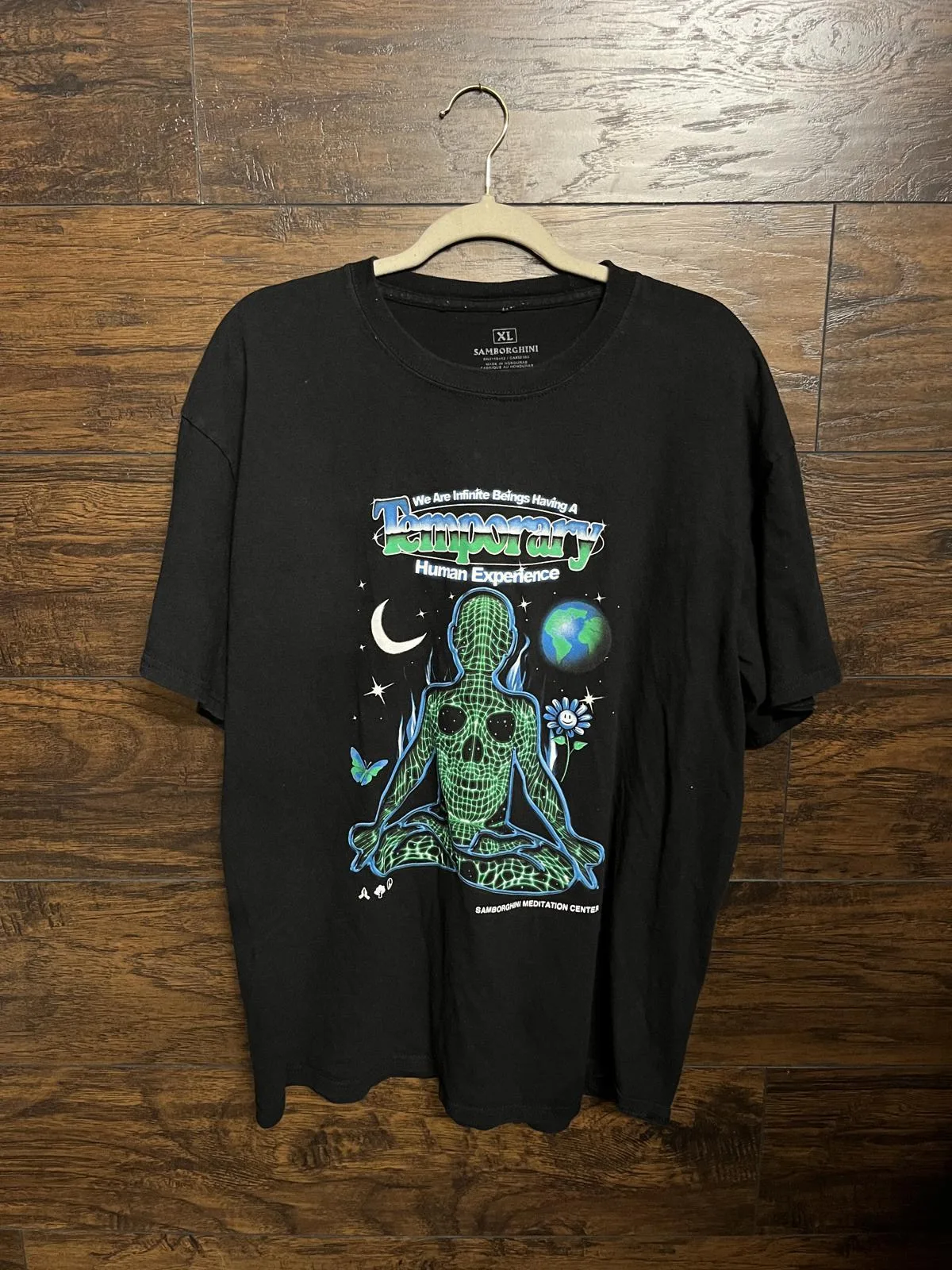 Samborghini Temporary Human Experience Zumiez Xl T-Shirt