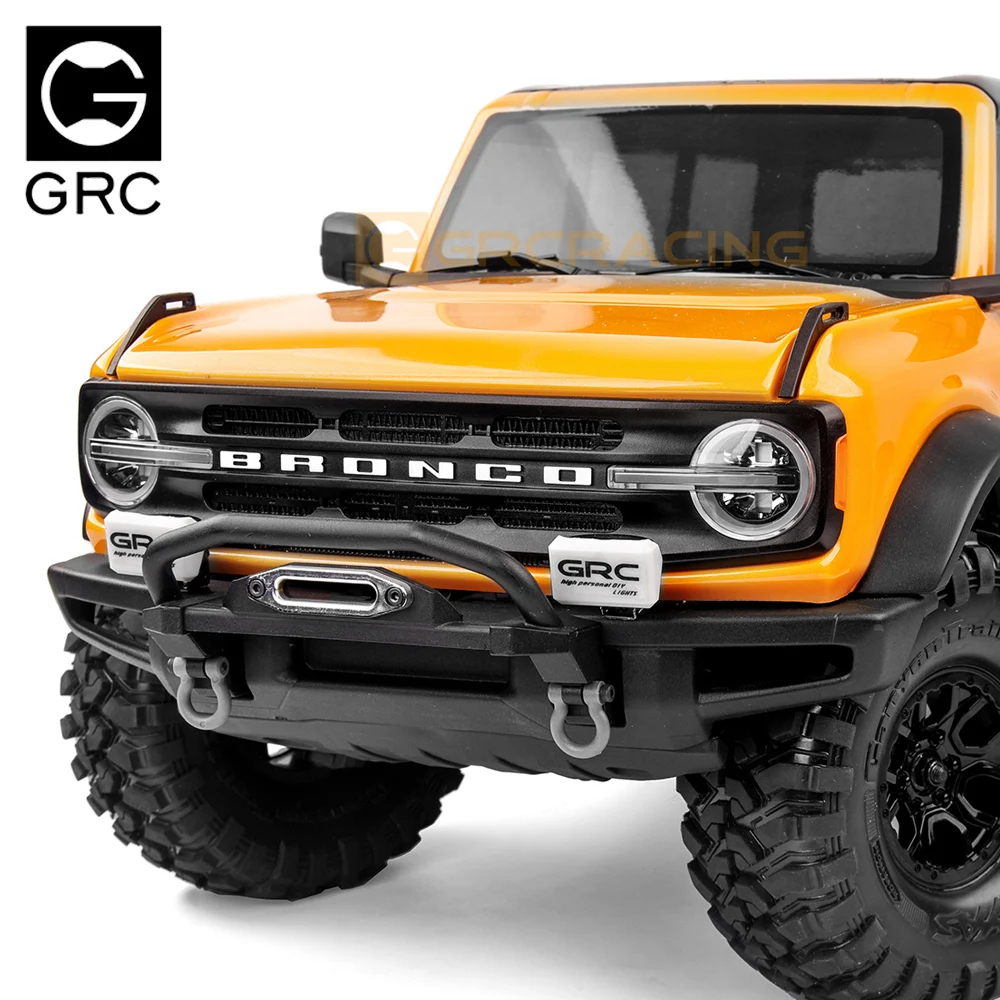 Grc Rc Telecomando Auto Accessori di Aggiornamento Modello di Auto Simulazione Faro 20mm Rettangolare Flip Cover Faro G157ty/W