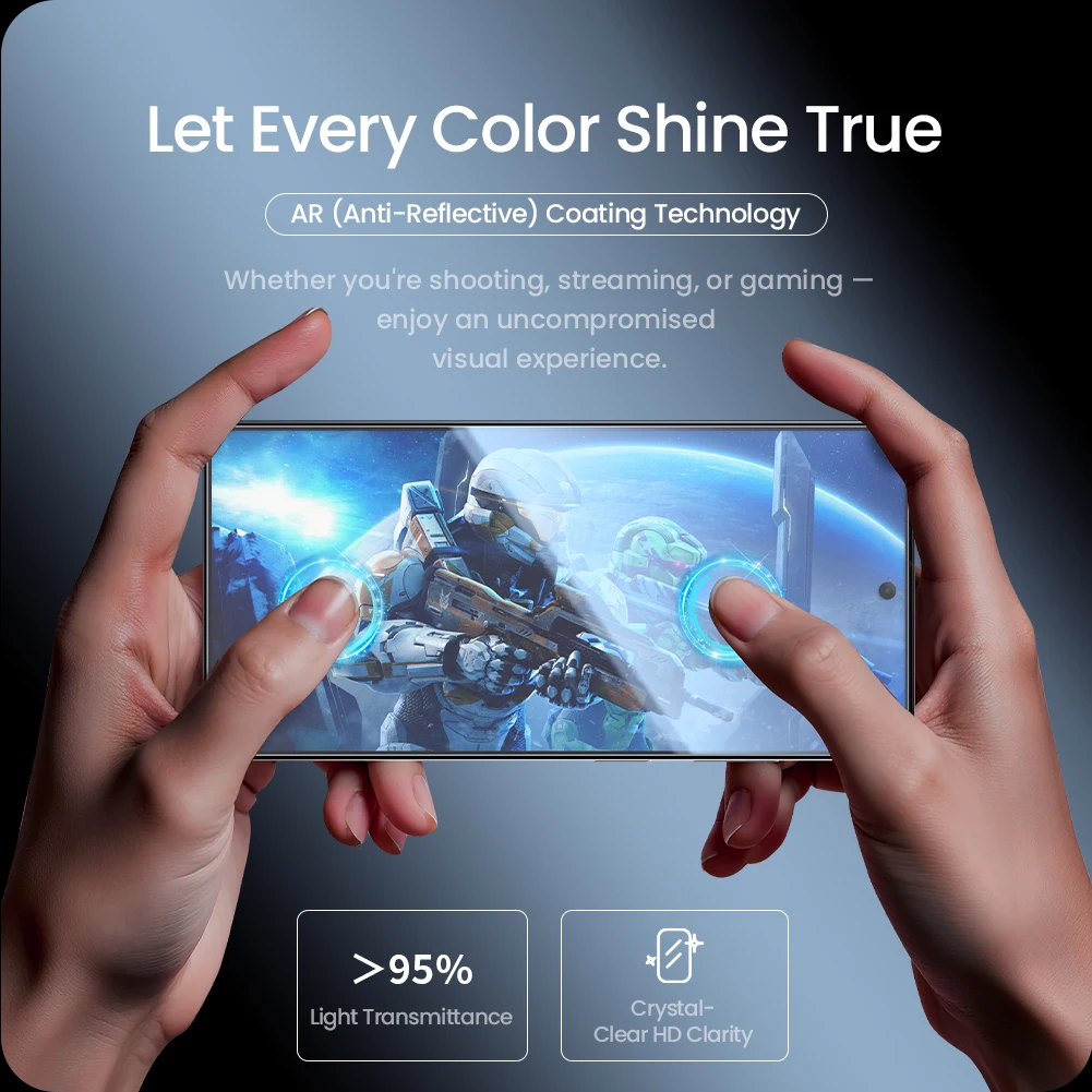 Nillkin do Samsung Galaxy S26 Ultra AR Powłoka antyrefleksyjna 9H Odporna na zarysowania folia ochronna na ekran z 3D zaokrąglonymi krawędziami — zdjęcie produktu 3