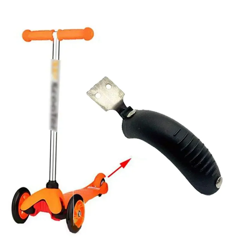 Accessori per freni per Scooter pastiglie freno per bambini tre o quattro ruote Skid pastiglie freno per ruote posteriori freno per ruote posteriori per Scooter