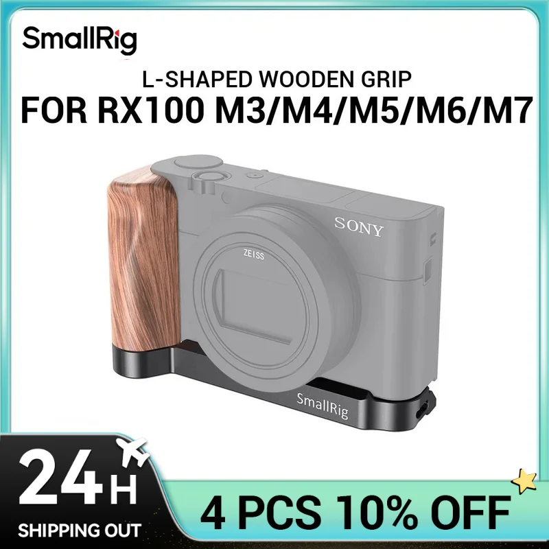 SmallRig RX100 M7 L 字型木製グリップ Sony RX100 III / IV / V(VA SmallRig RX100 M7 L 字型木製グリップ Sony RX100 III / IV / V(VA