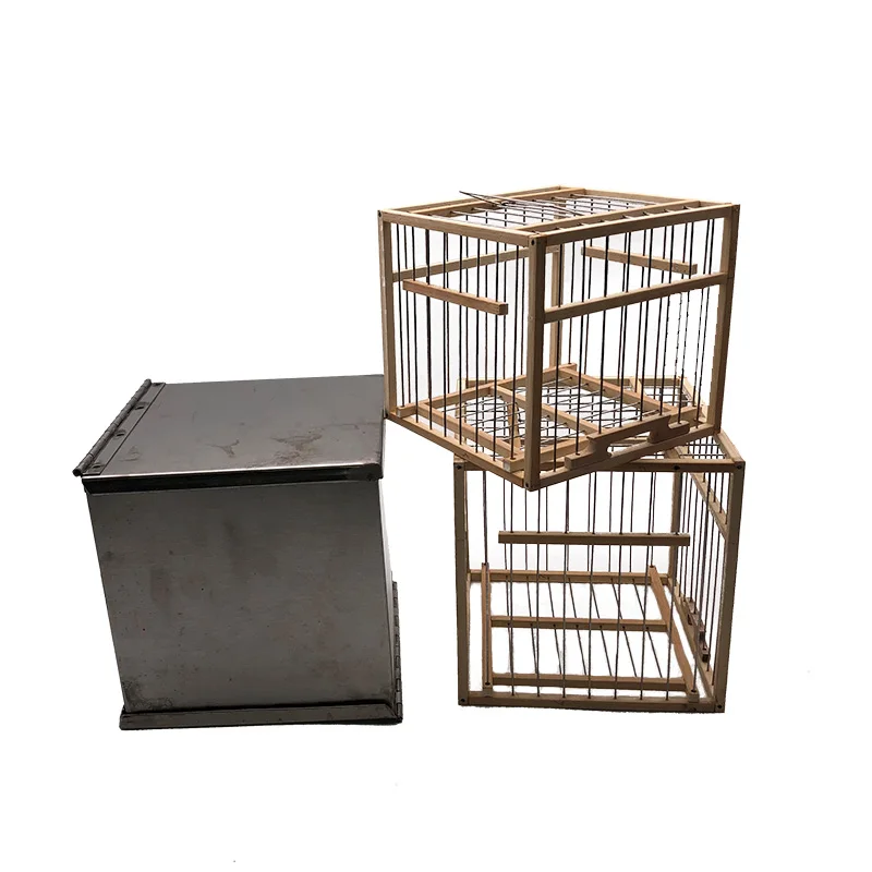 two birdcages come from an empty box Pigeon critters Stage small theater close-up interactive funny magic props  magic tricks