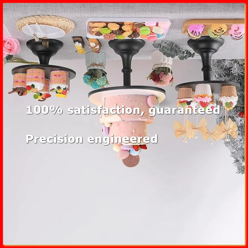 

3Pcs Cake Stand, Cake Stand , Tall Cake Stands for Dessert Table, Perfect Display for Wedding Graduation Black-A79M