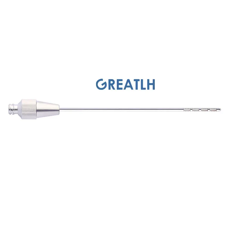 4 Holes Fat Harvesting Cannula for Stem Cells liposuction Cannula Fat Transfer Needle for Beauty Sawtooth Shape Needle