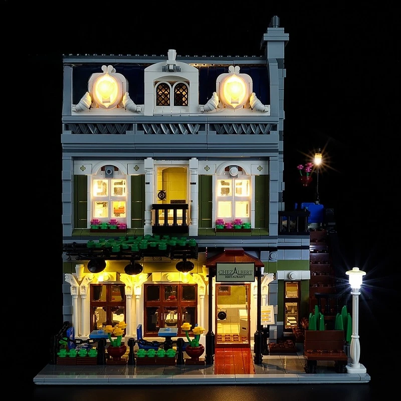 

No Model LED Lighting Set Suitable for LEGO Parisian Restaurant 10243 (Excluding Building Blocks)