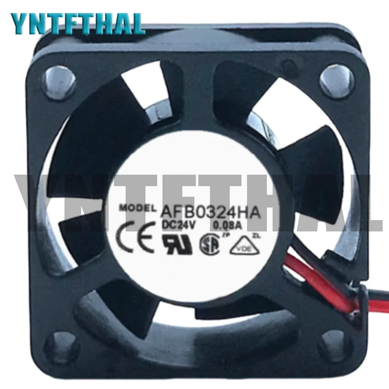 

New AFB0324HA 24V 0.08A 2-Wire Cooling Fan