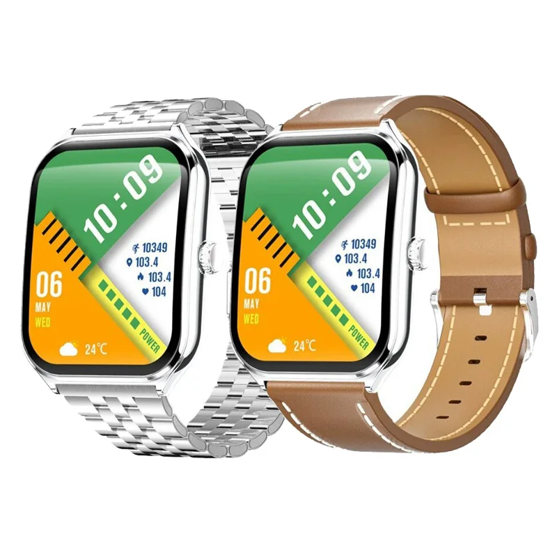 

2026 new ultra-thin smartwatch for women features a 1.96-inch AMOLED 466*466 high-definition pixel display for time
