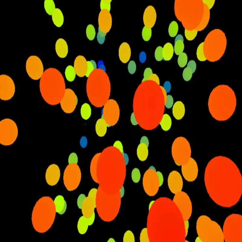 100 шт., бумажные 3D-очки Chromadepth, белые очки в простой оправе, глибина хромы