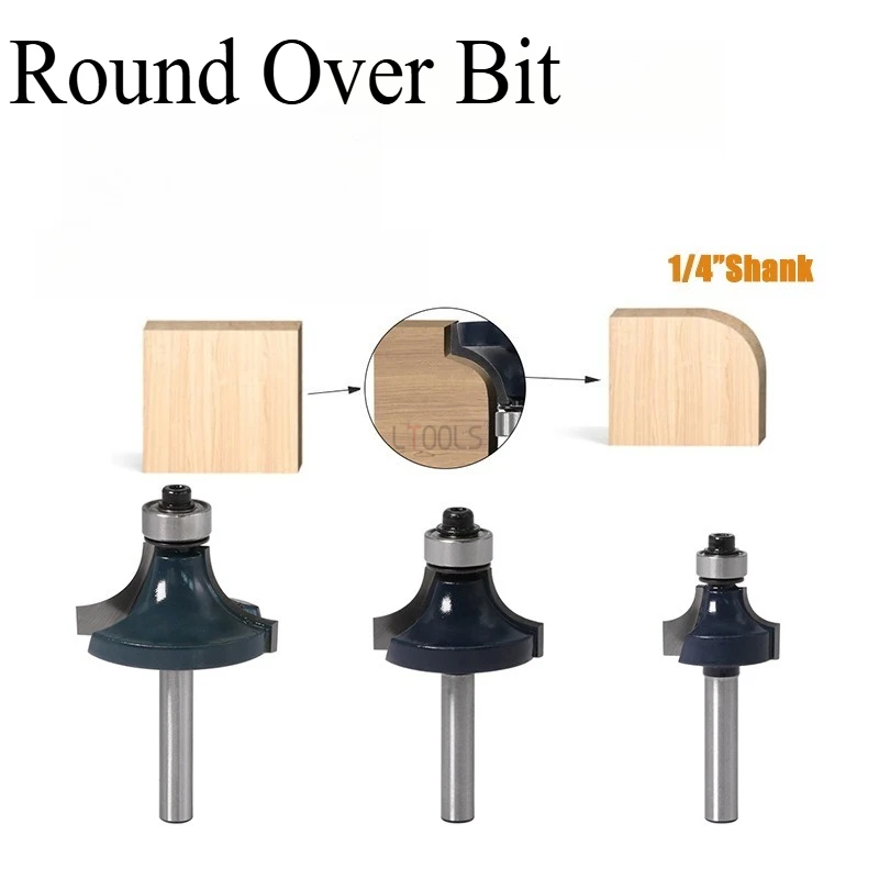 

Профессиональный набор для деревообработки из сплава с ручкой -1/4 и 1/2 режущие головки с разъемом R, используемые для ремонта мебели и шкафов