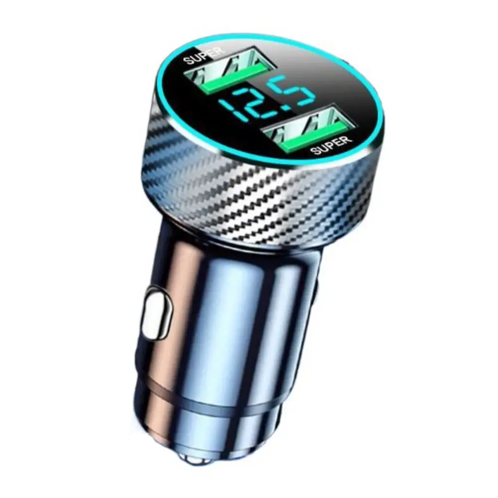 Dual USB Ports Car Phone Charger 240W 12-24v Type C Adapter in Car Fast Charging No Harm To The Phone