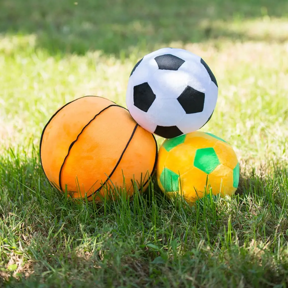 Oreiller enfants jouet décor à la maison salon canapé coussin basket-ball jouets en peluche Simulation balle en peluche oreiller Football jouets en peluche