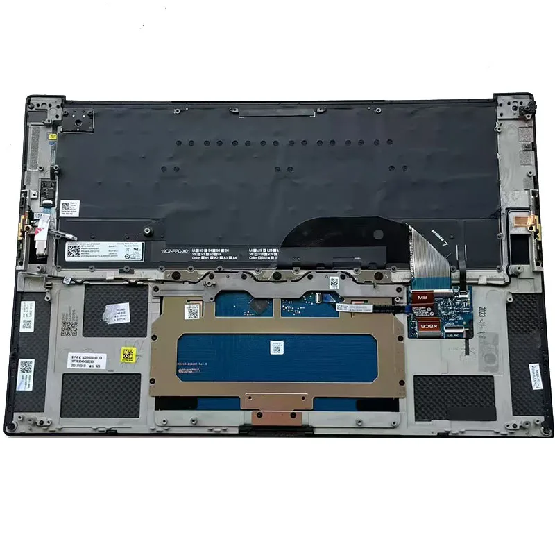 Laptop Palmrest With US Backlight Keyboard And Touchpad Assembly 0GN0D2 0M7T24 For Dell XPS 9520 9530 Precision 5570 Black Color