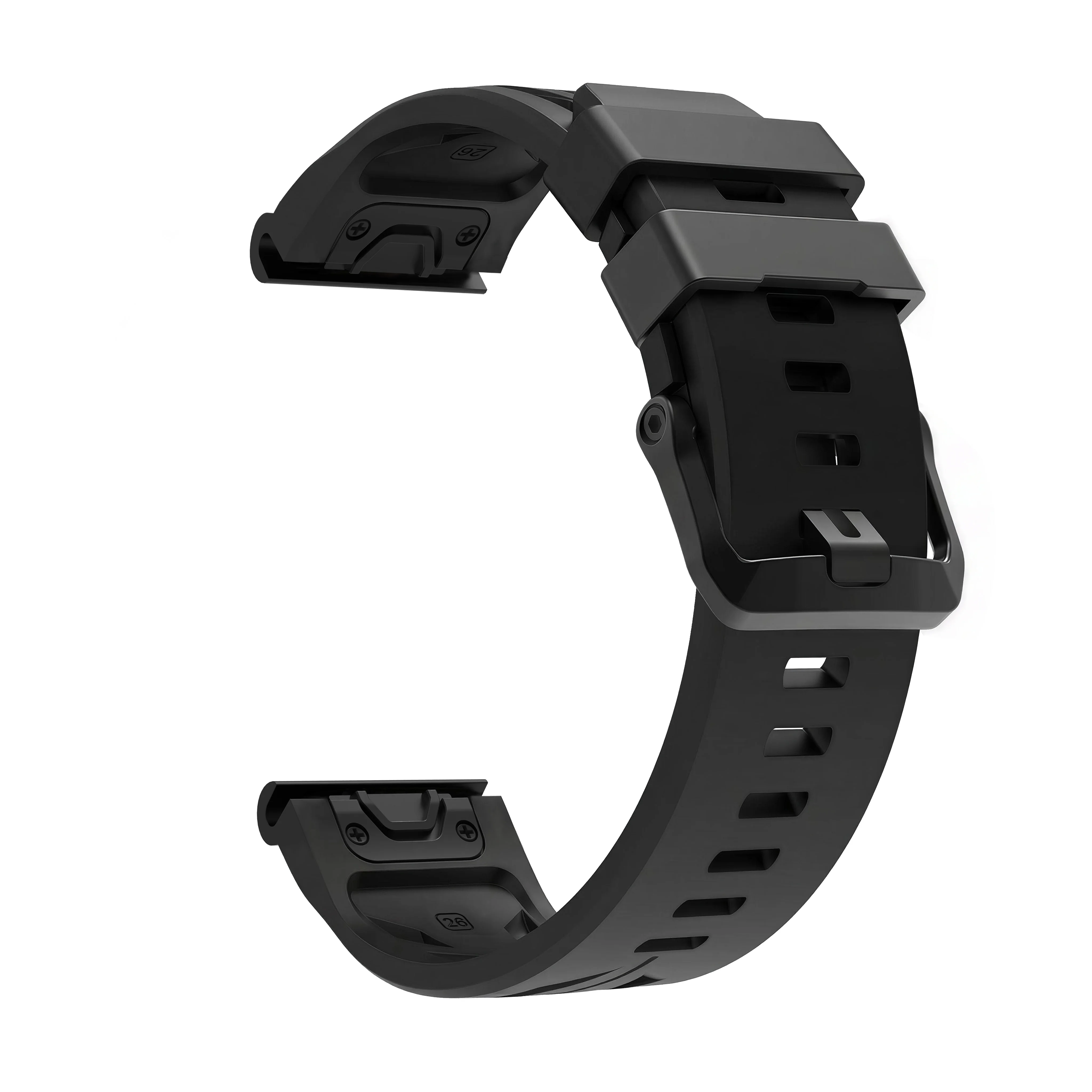 22mm 26mm QuickFit Silicone Sport Band for Garmin Fenix 8 Pro 47mm 51mm E 7 7X 6 6X/Quatix/Tactix/D2 Mach 2 Pro/Epix Watch Strap view 3