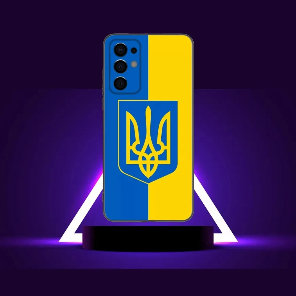 U-Ukraine Flag  Phone Case For Samsung Galaxy A13,A21s,A22,A31,A32,A52,A53,A71,A80,A91 Soft Black Shell