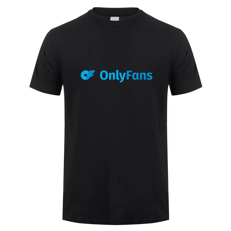 Onlyfans الرجال تي شيرت أزياء القطن قصير الأكمام مضحك الرسم فقط المشجعين تي شيرت جولة الرقبة عارضة رجل امرأة الملابس