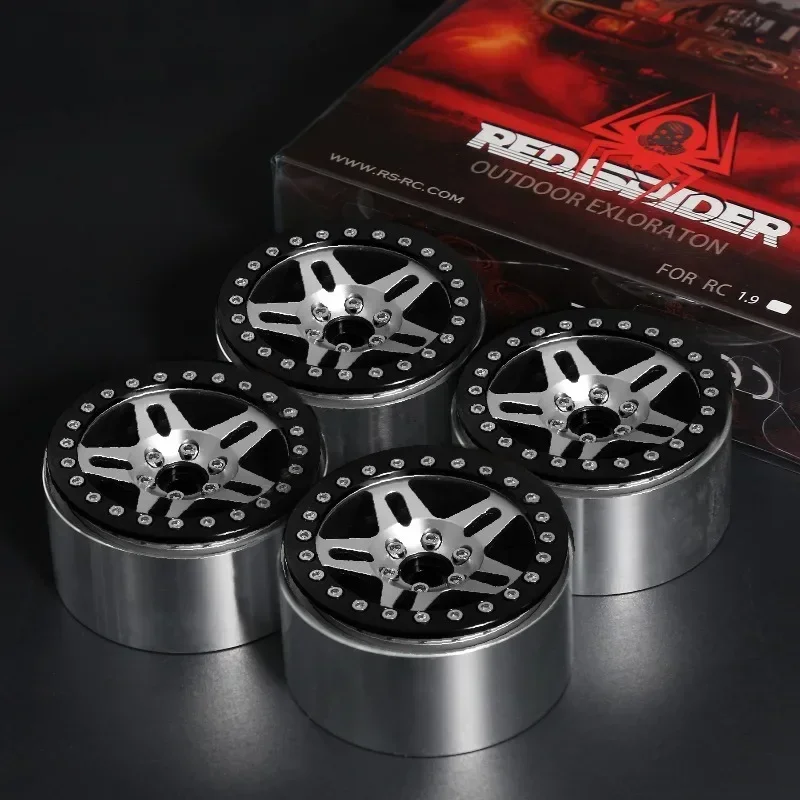 

Комплект из 4 шт. колесных дисков с шинами CNC 1.9/2.2 дюйма для радиоуправляемых машин 1/10 1/8 Axial SCX10 D90 TRX4 Capra Wraith Monster Truck, запчасти для тюнинга