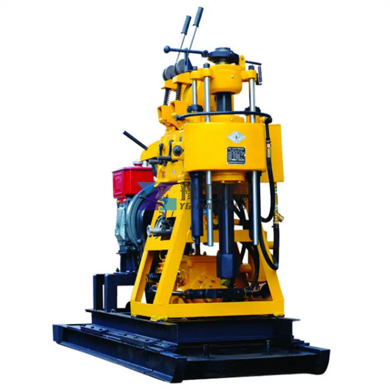 130 Meter Vertical Spindle Type Mining Core Drilling Machine for Soil Investigation