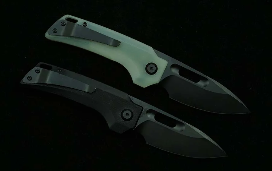 LEMIFSHE 다기능 포켓 EDC 도구, 접이식 나이프 D2/K110 블레이드, G10 핸들, 야외 캠핑 사냥 생존 주방, L223