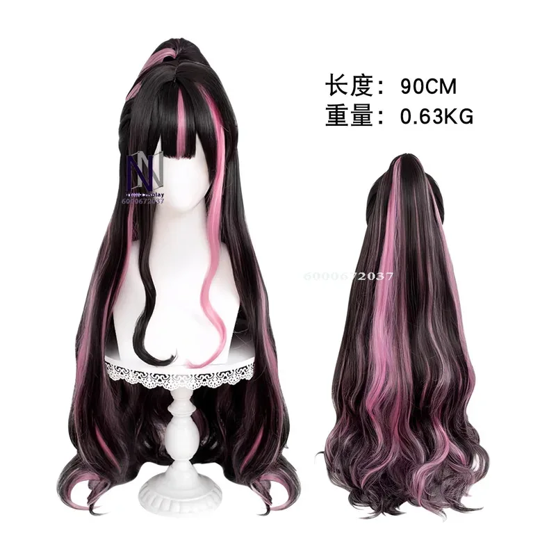 Game Naraka: Bladepoint YuLingLong Cosplay Anime New Costume Role Playing Sexy Purple Lolita Dress Wig for Women Halloween Suit