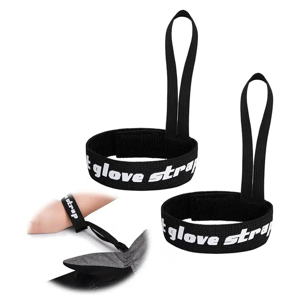 

Нейлоновые поводки для лыжных перчаток с металлическими пуговицами, ремни на запястье, зажимы для переноски перчаток, снаряжение, зимние зимние виды спорта, катание на лыжах, наручники