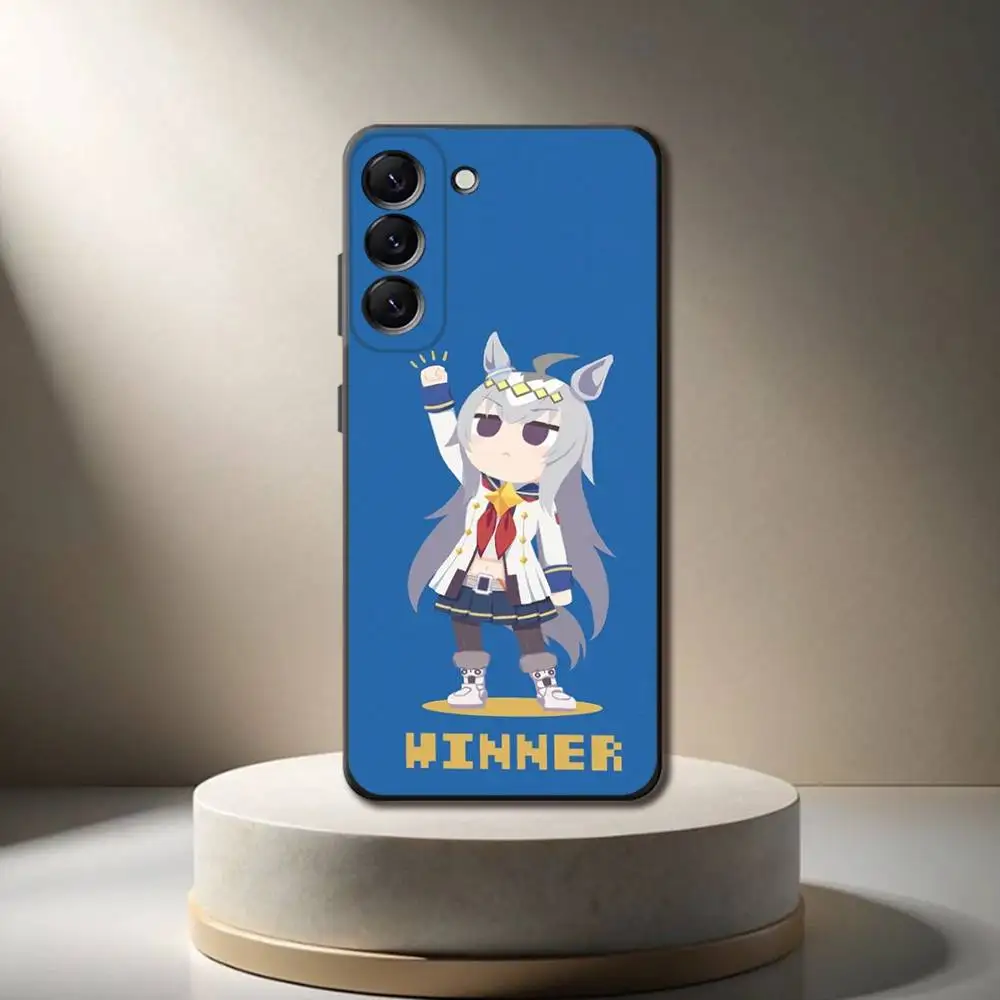 U-Uma Derby Oguri Cap Phone Case For Samsung Galaxy A 73,72,51,53,52,71,22,5G,Note,J7,8,9 Soft Black Cover