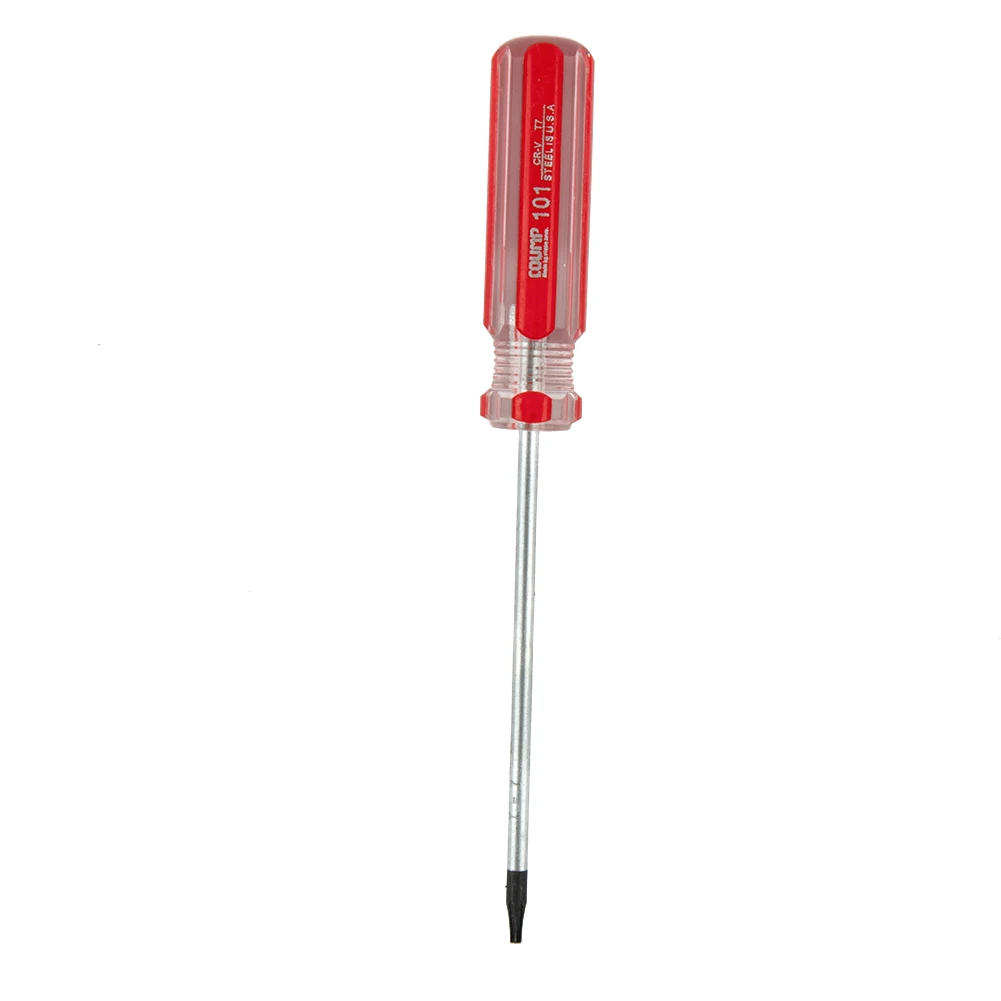 Brand New Screwdriver Tool 1pcs 360 Chromium PVC Precision Magnetic Red+Silver Screwdriver Vanadium Alloy Steel