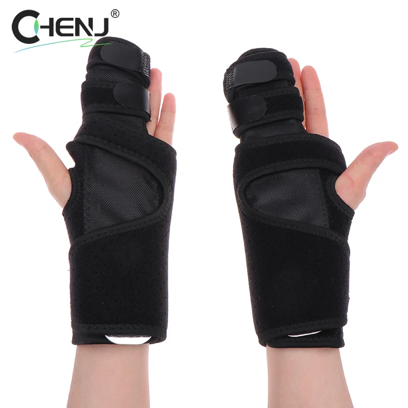 1pcs Durable Breathable Mallet Finger Splint For 2/3 Finger Brace Support Stabilizer For Broken Fingers Arthritis Tendonitis