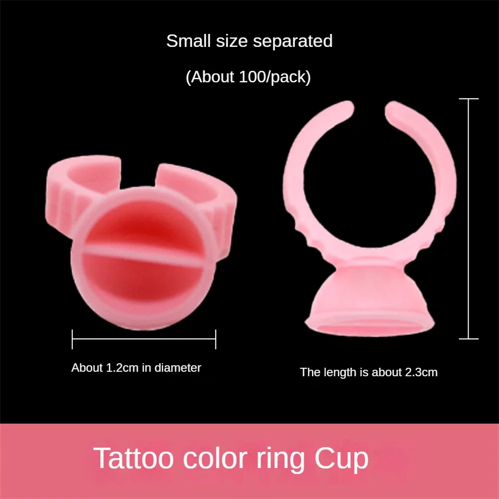 Paletten kleber Tablett Tattoo Farbe Schüssel Art Pfropfen Wimpern Stickerei Ring Tasse Tattoo Farbe