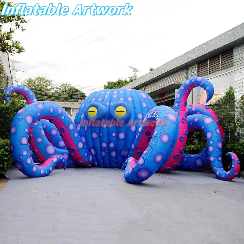 Custom Built Huge Inflatable Octopus Design for Fashion Show Runway Decorations Toy