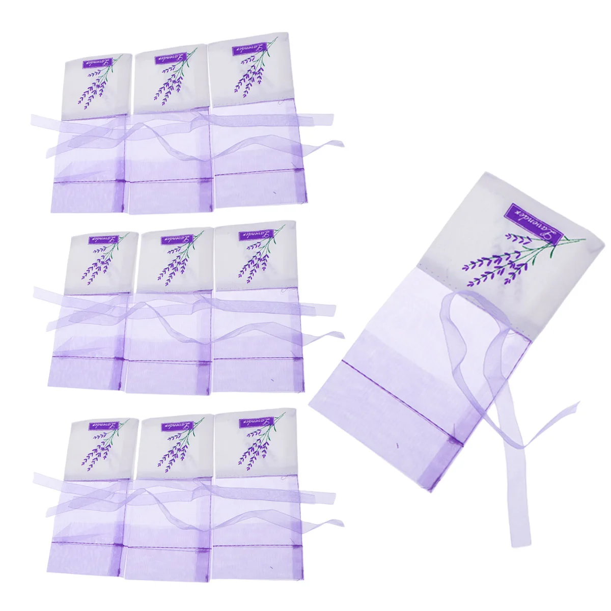 Sachet Lavender Empty Sachets Scented Organza Drawstring Fragrance Pouch Gift Pouches Dried Drawers Cotton Sack Gauze Closet Tea