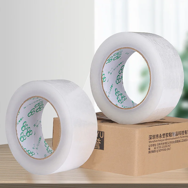 

Sealing Tape Pure Transparent White Sealing Warehouse Office Product Packaging Boxes Cardboard Boxes Fixed Binding Items