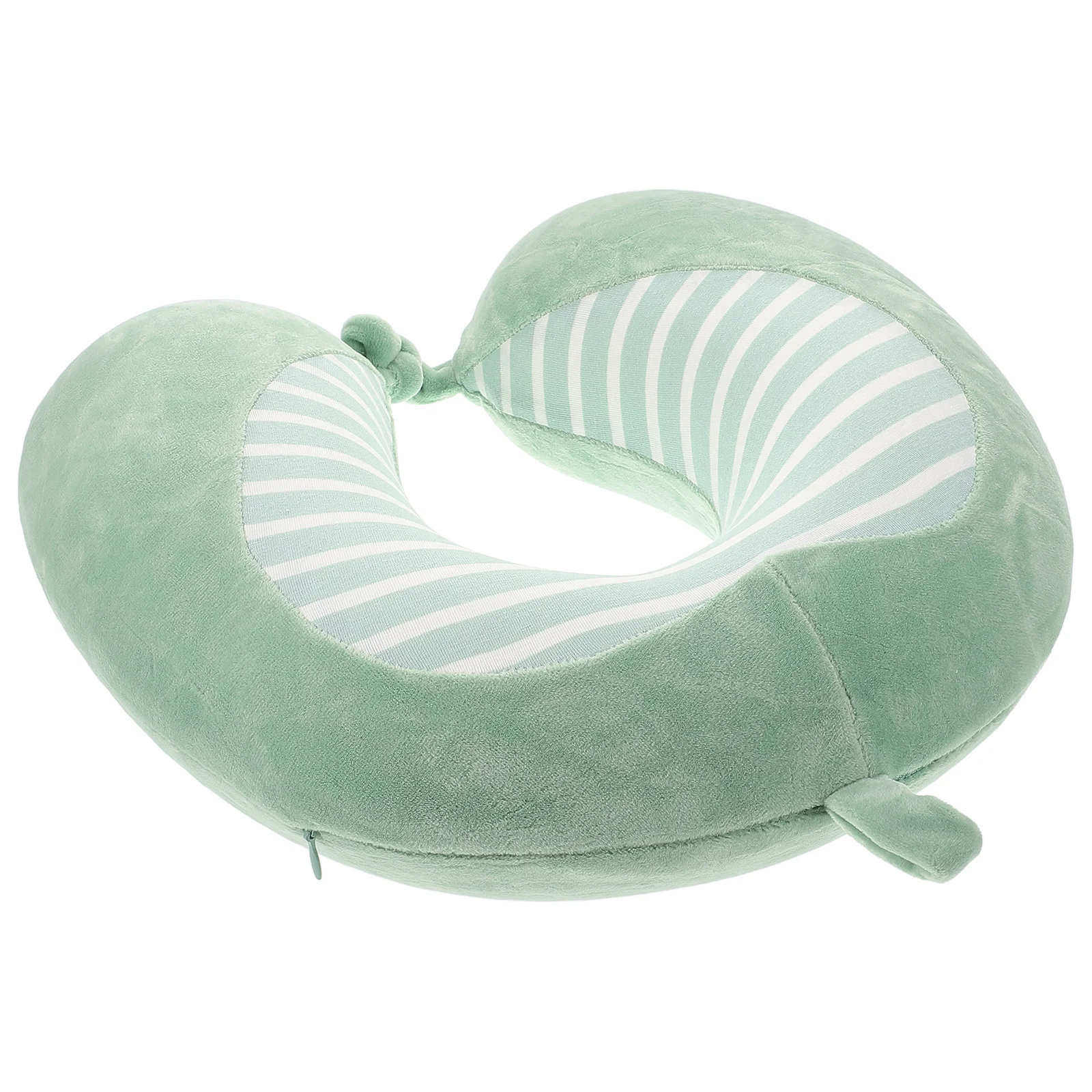 

U Shaped Neck Pillow Travel Support Memory Foam Ergonomic Portable Lightweight Durable Blue Animal Cotton Airplane Car Office