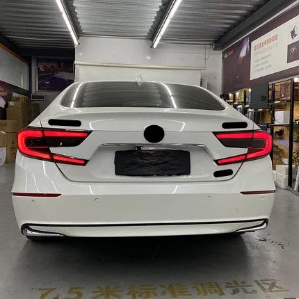 اكسسوارات السيارات لهوندا أكورد led الخلفية الذيل ضوء الفرامل عكس مصباح اكسسوارات الفقرة السيارات