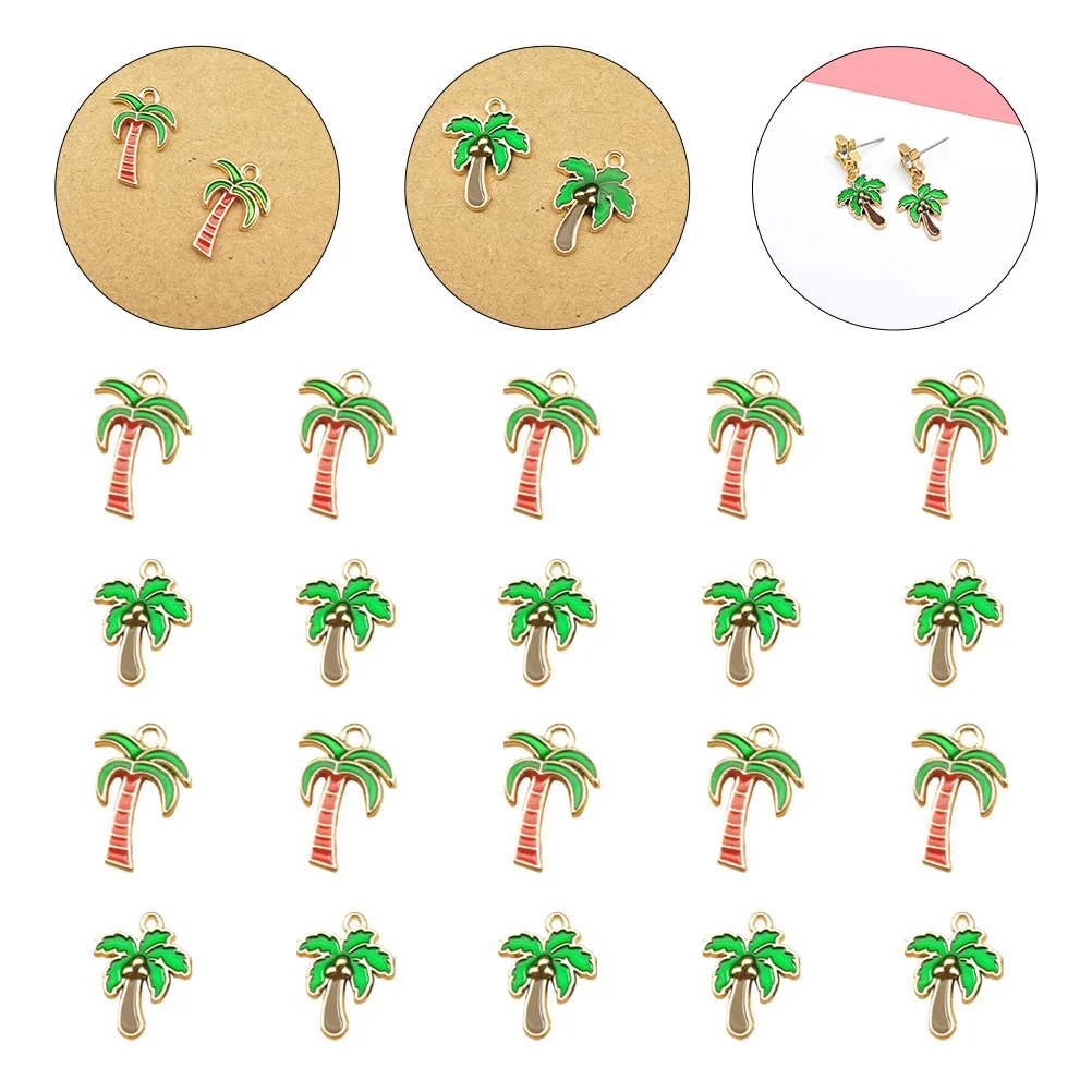 

20pcs Hawaii Style Earring Pendants Fashion DIY Charms Necklace Accessories Random Style jewelry charms