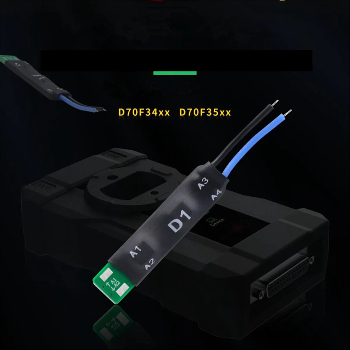 OUVU-D1 Adapter für VAG MQB D70F34xx D70F35xx Kilometerstand-Reparatur, kein Löten, kein Hubstift