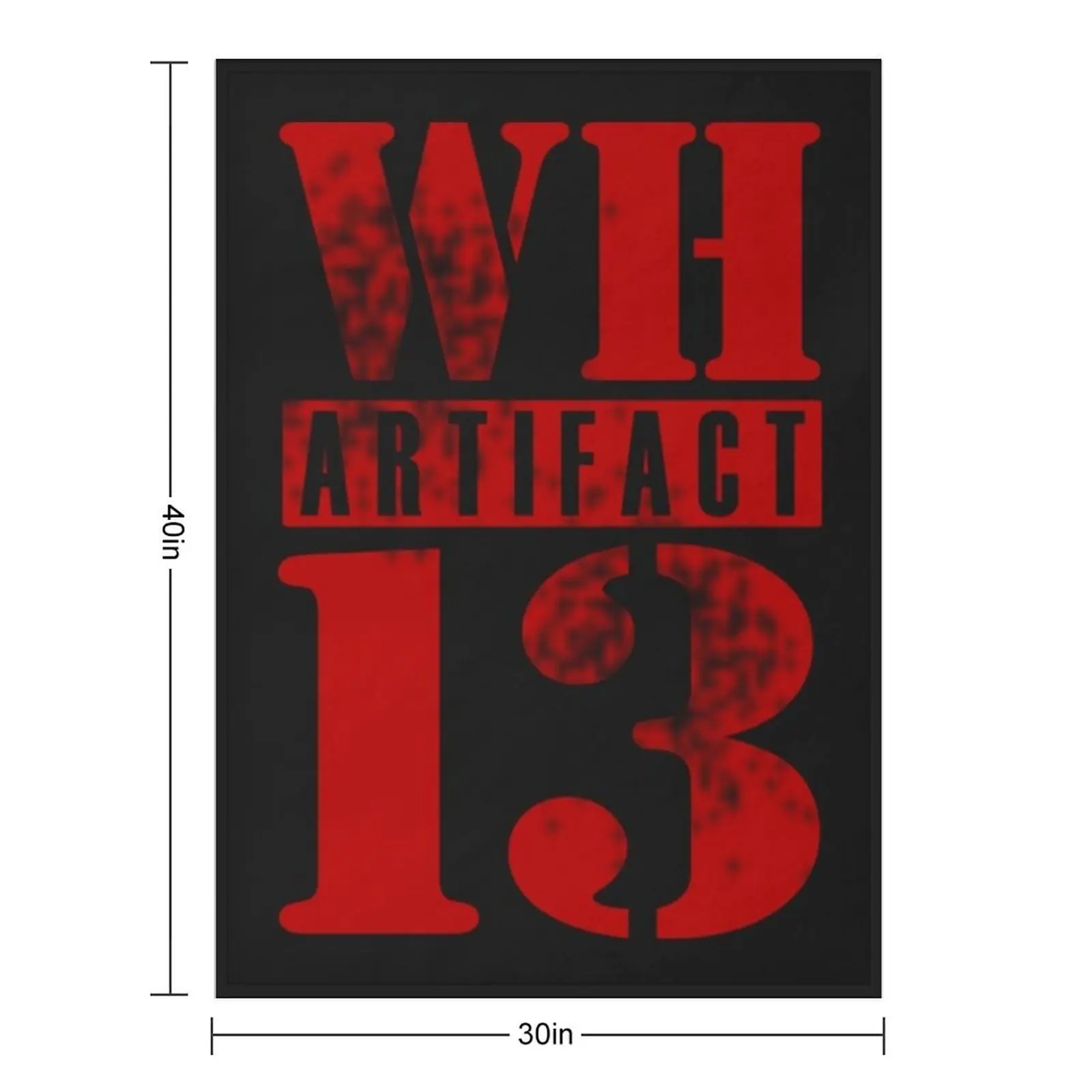 Warehouse 13 T-ShirtWH13 Artifact Throw Blanket Blankets For Sofas Beach for winter blankets and throws Blankets