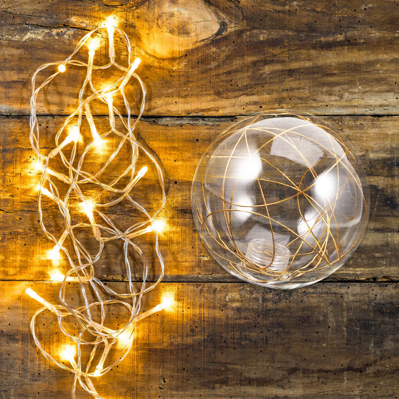 

Clear Glass Globe Replacement Lamp Shade Pendant Ceiling Light Cover G9 Opening Diameter Aluminum Wire Inner Wound Sphere