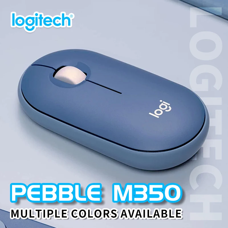 

Беспроводная бесшумная мышь Logitech M350: стильная, легкая и удобная портативная модель для ноутбуков, для мальчиков и девочек, для дома и офиса