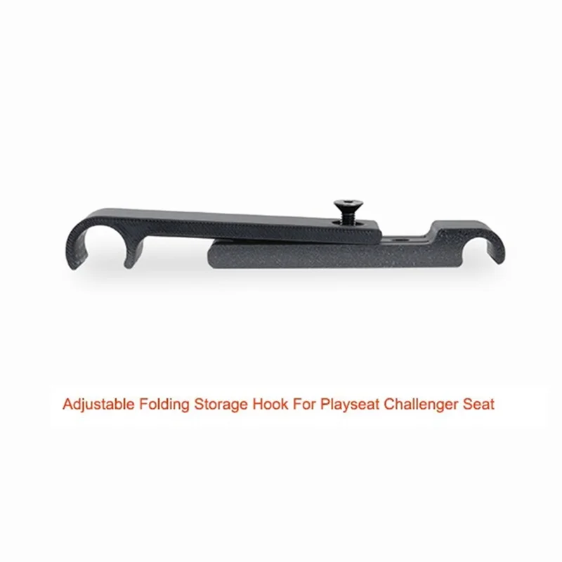 

Hot Selling-Adjustable Folding Storage Hook For Playseat Challenger Seat Racing Simulation Folding Chair Fixing Pedal Hook,Adjus