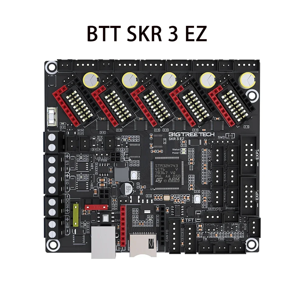 BIGTREETECH SKR 3 EZ 32Bit Motherboard EZ5160 Pro TMC2208 Upgrade SKR V1.4 Control Board For Raspberry Pi Ender3 Ender5 Printer